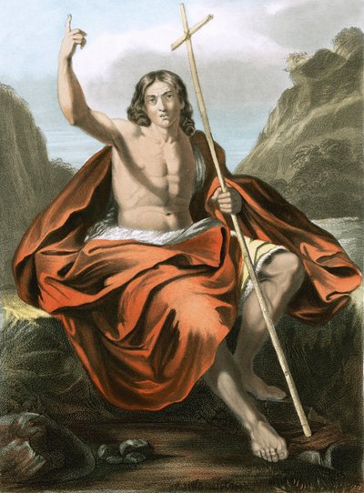 John the Baptist by Giovanni Francesco Barbieri